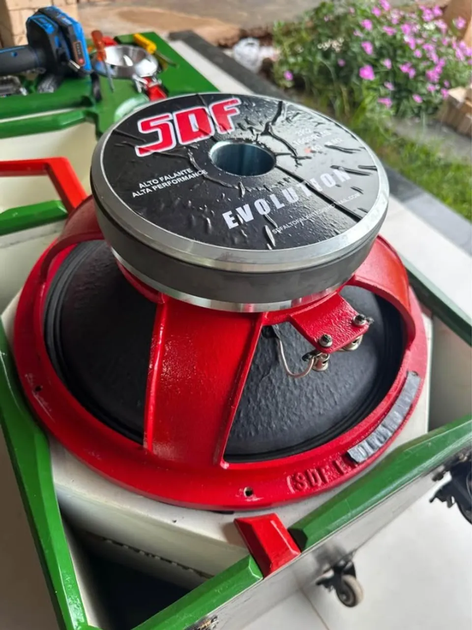 Alto Falante de 15 3k2 1600 rms SDF sub grave