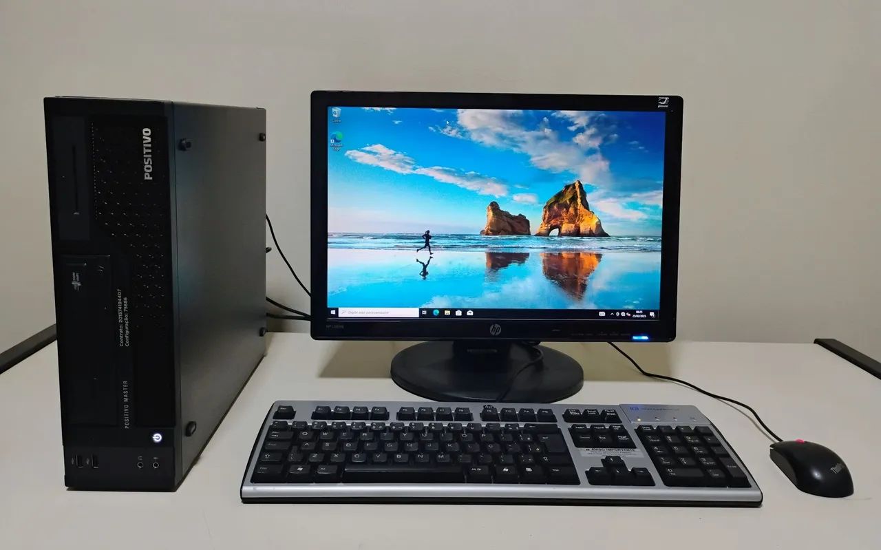 Kit Computador Positivo Intel i3-4160 CPU 3.60GHZ, 8GB RAM e SSD-120Gb com monitor 19 - Foto 4