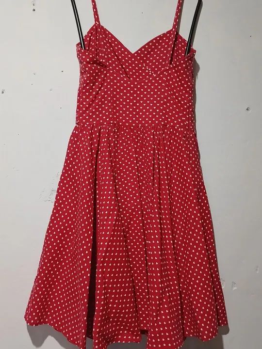 Vestido Vermelho alcinha de coração  - Foto 3