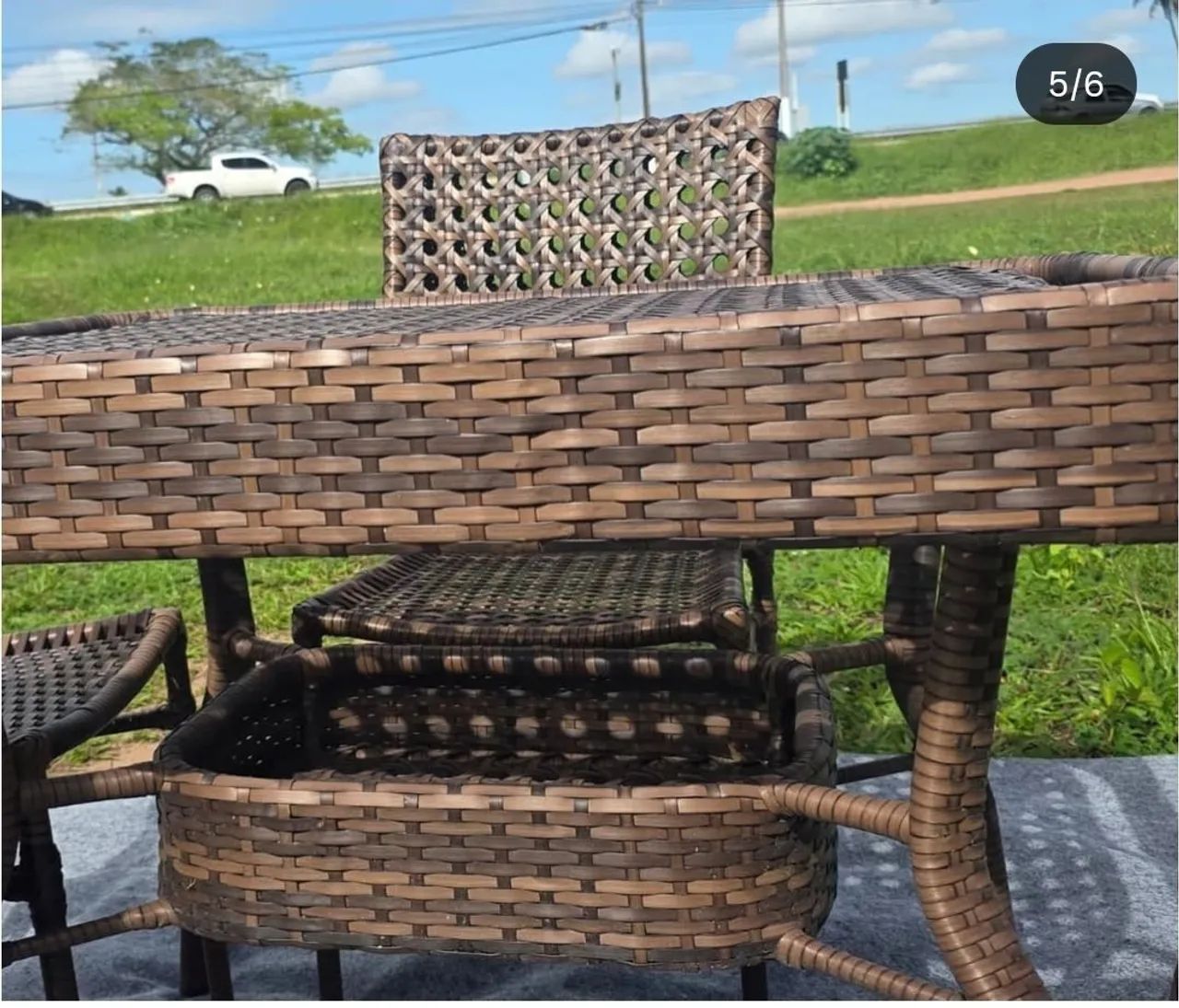 Conjunto de mesa Colmeia auto padrão - Foto 5