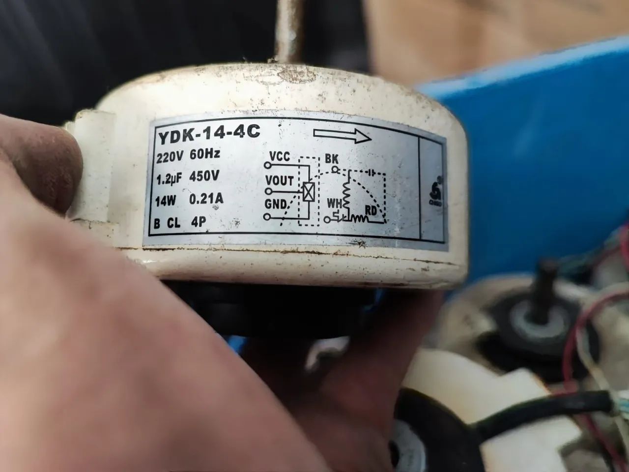 Motor de evaporadora e condensadora split ar condicionado  - Foto 2