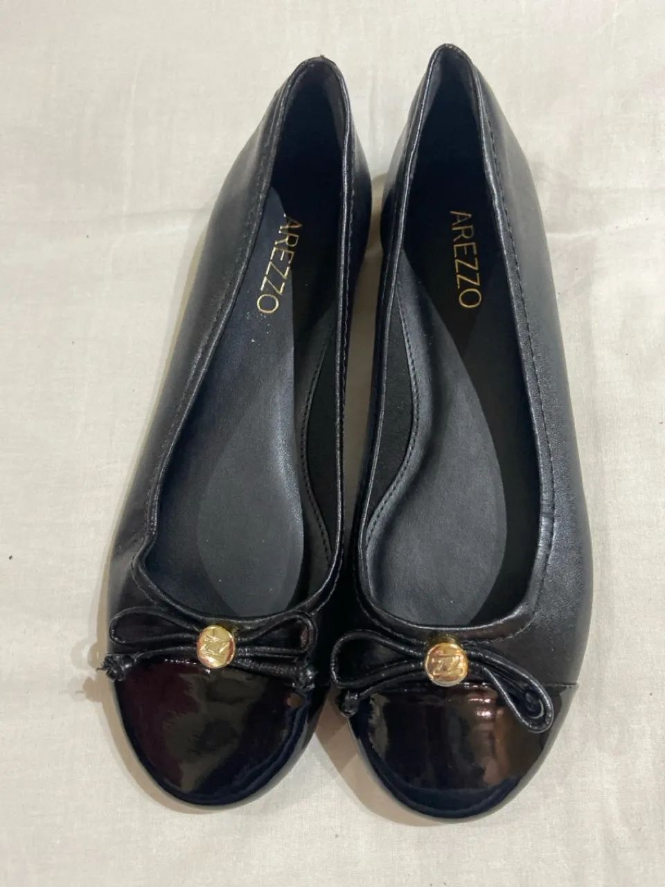 Sapatilha Arezzo preta