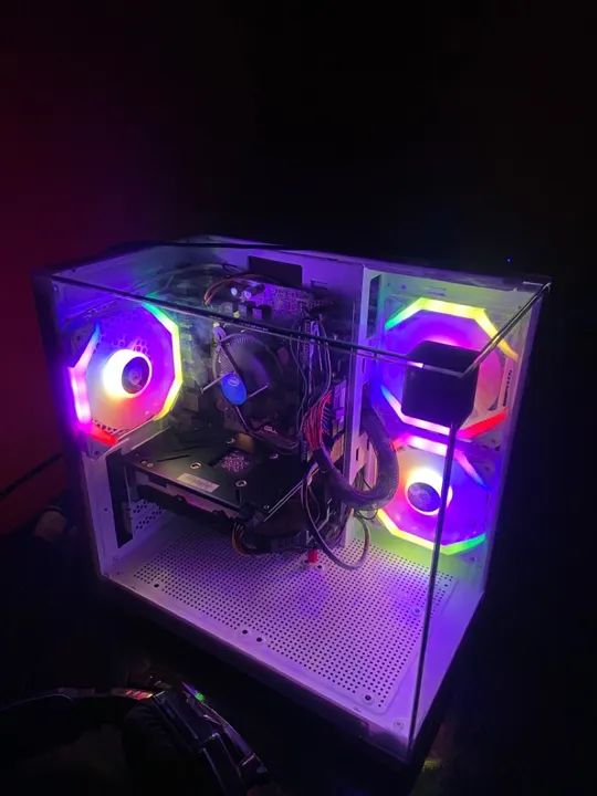 PC Gamer RGB com Gabinete de Vidro Temperado - Foto 2