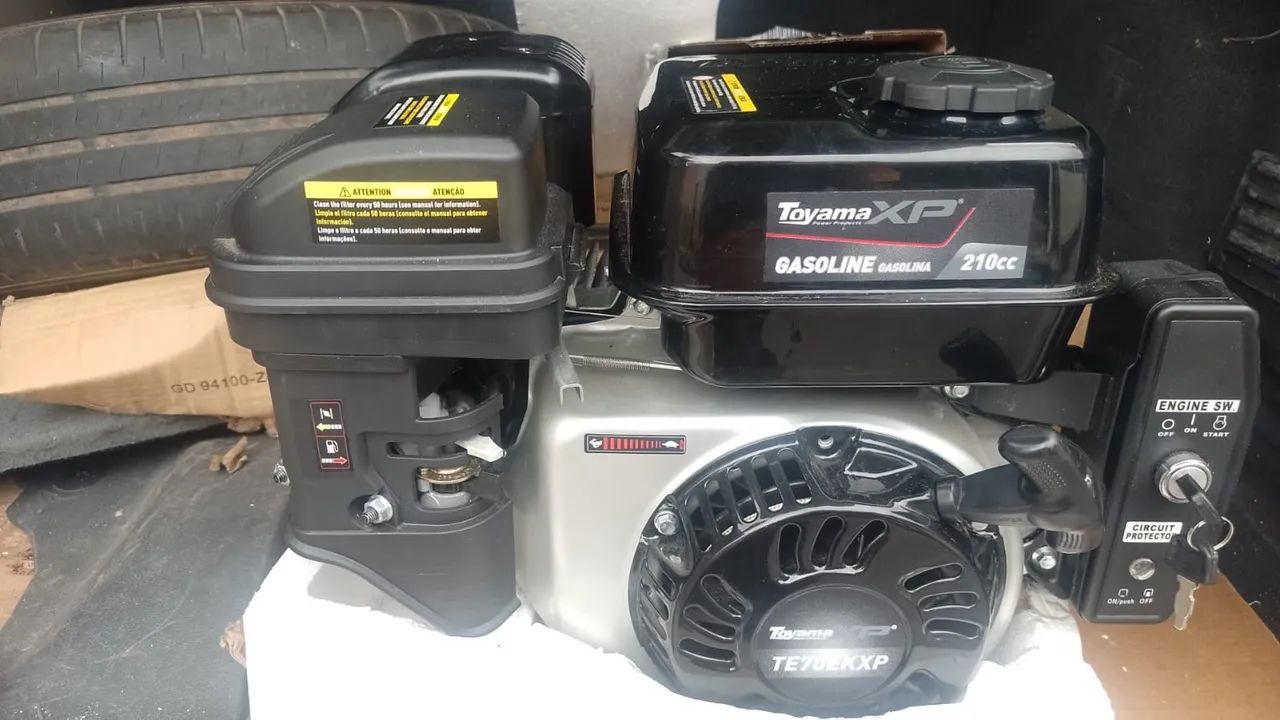 Motor a Gasolina Toyama XP 210cc Novo - Foto 6
