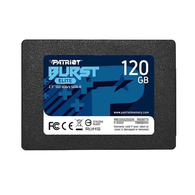 SSD 120 GB Patriot Burst Elite, 2.5" SATA III + Instalação - Promoção - Loja Coimbra  - Foto 2