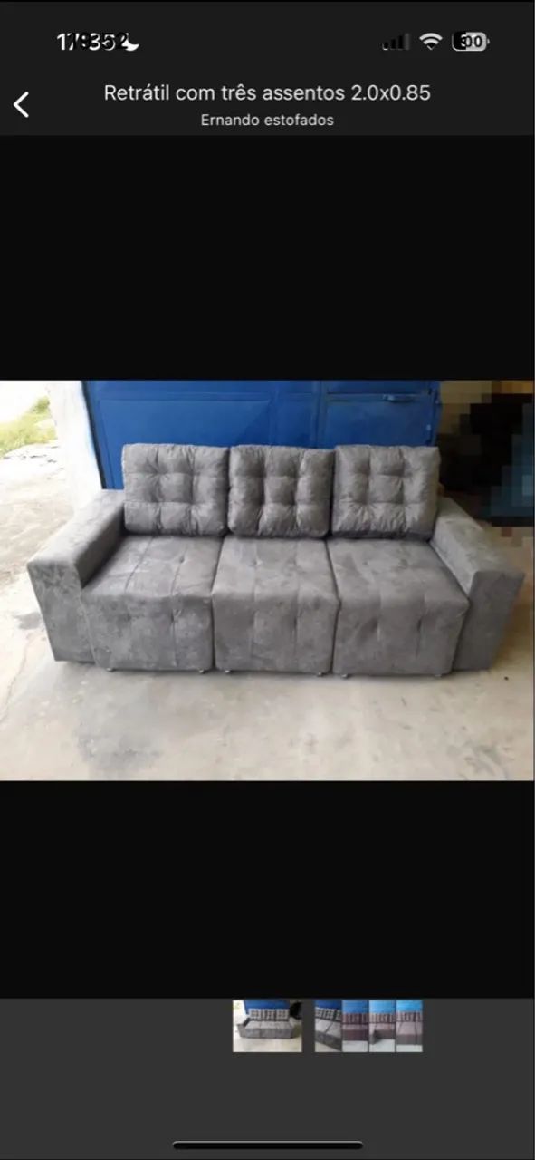 Sofá três assentos  - Foto 3
