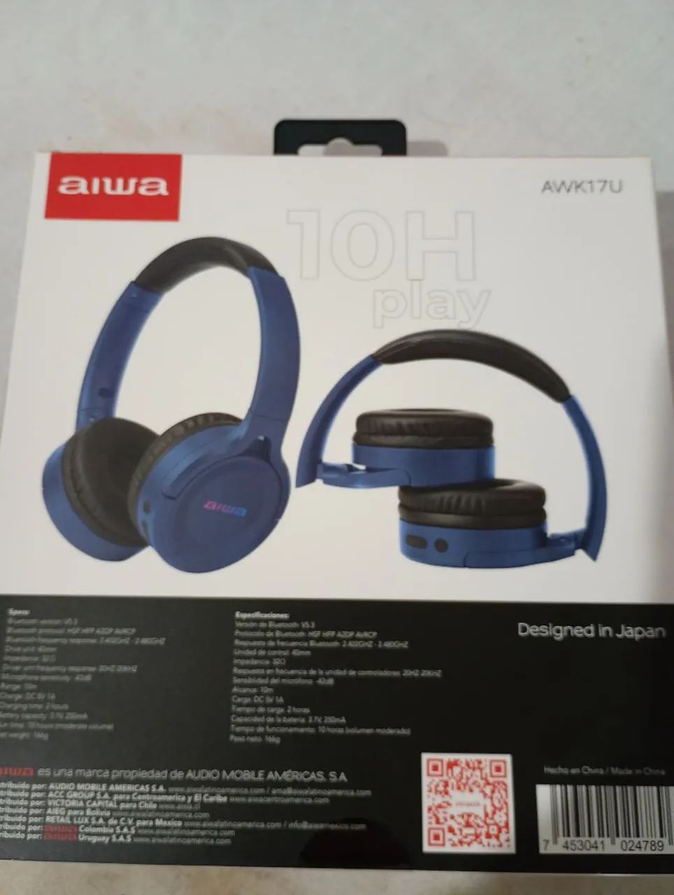 Fone Aiwa Bluetooth Modelo AWK17U - Foto 4