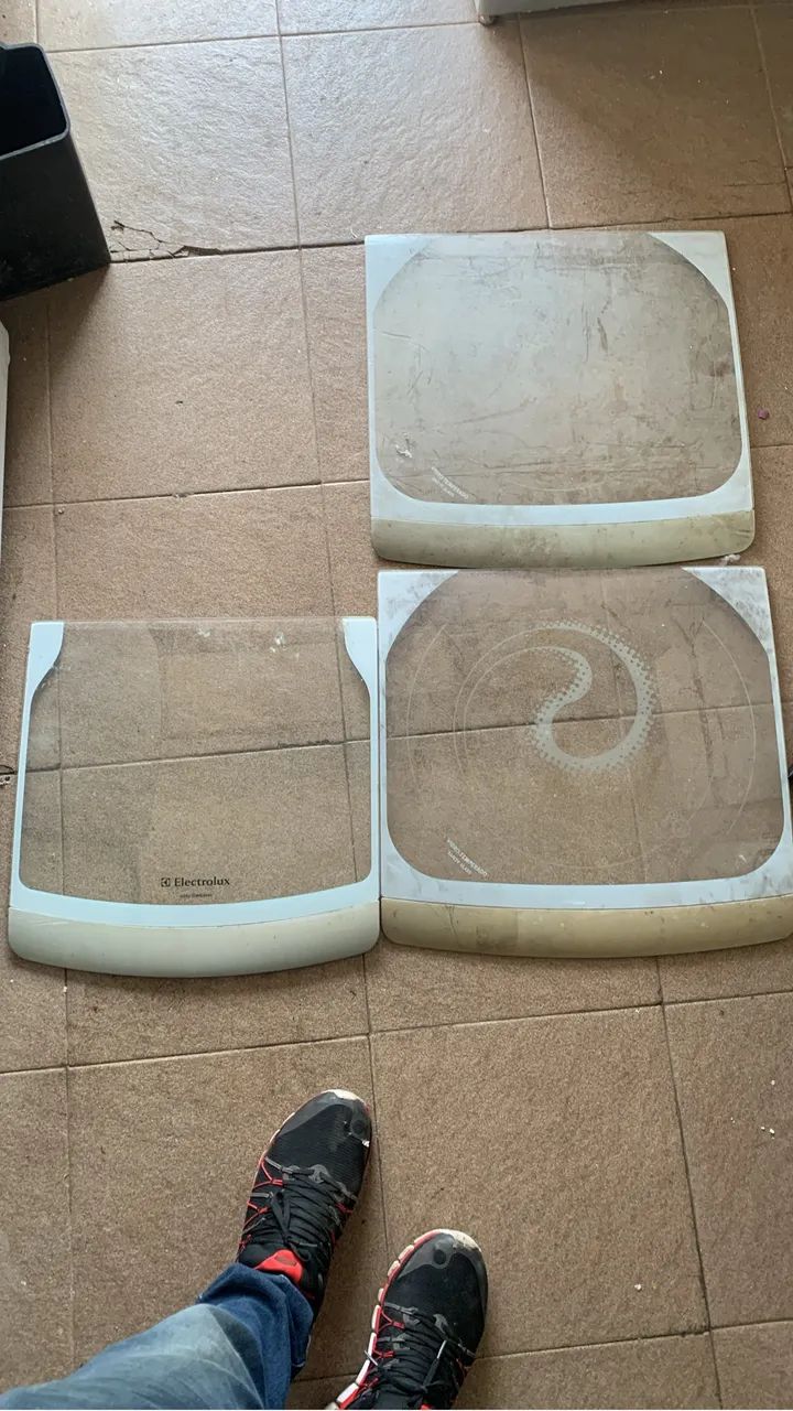 Peças para lava e seca e lavadora de roupa usadas  - Foto 4