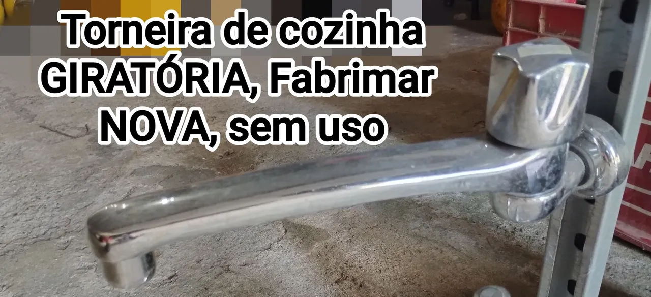 Torneira de cozinha giratória Fabrimár nova