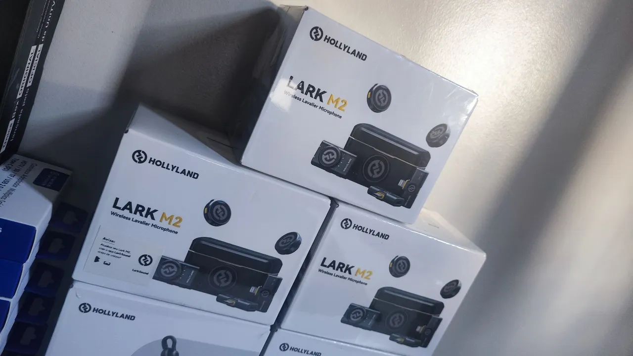 Microfone Sem Fio Hollyland Lark M2 - Novo