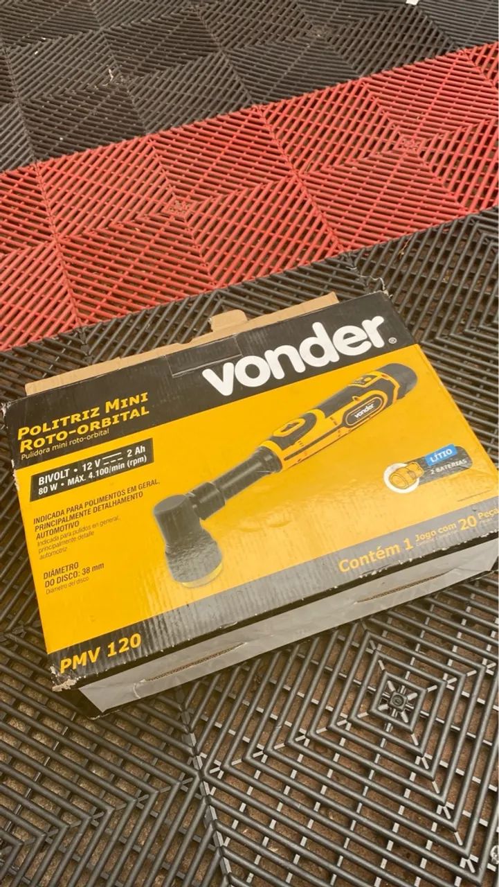Politriz Mini Roto-Orbital Vonder 