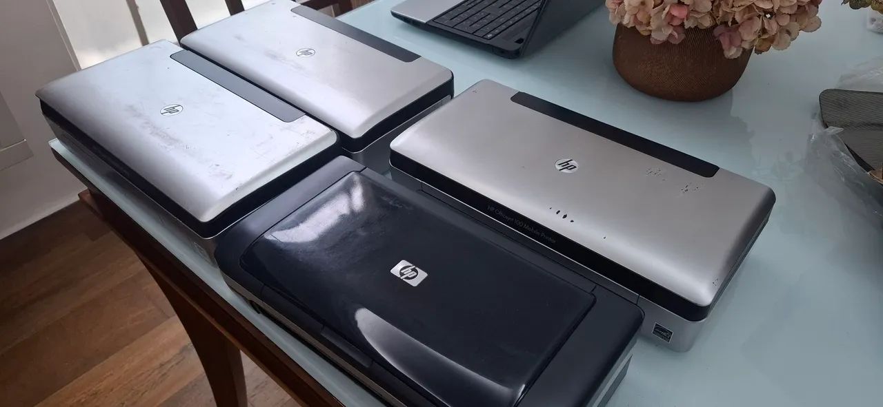 Lote de impressora hp officejet 100 mobile printer usadas - Foto 2