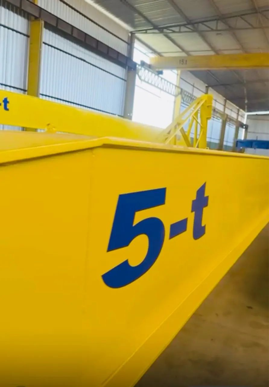 Ponte Rolante 5 ton. x 17m. de Vão.