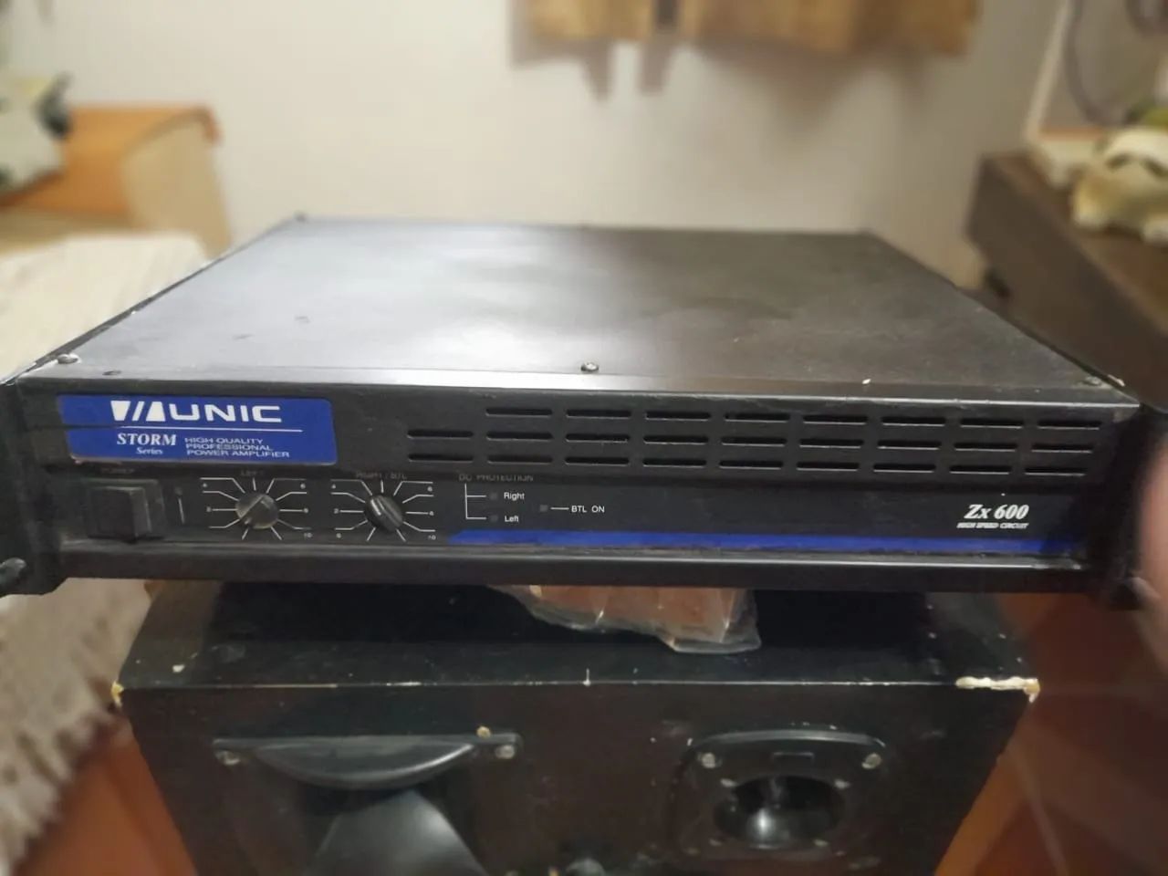 Mixer de áudio Wattsom MXM 8S e amplificador e potencia  - Foto 3