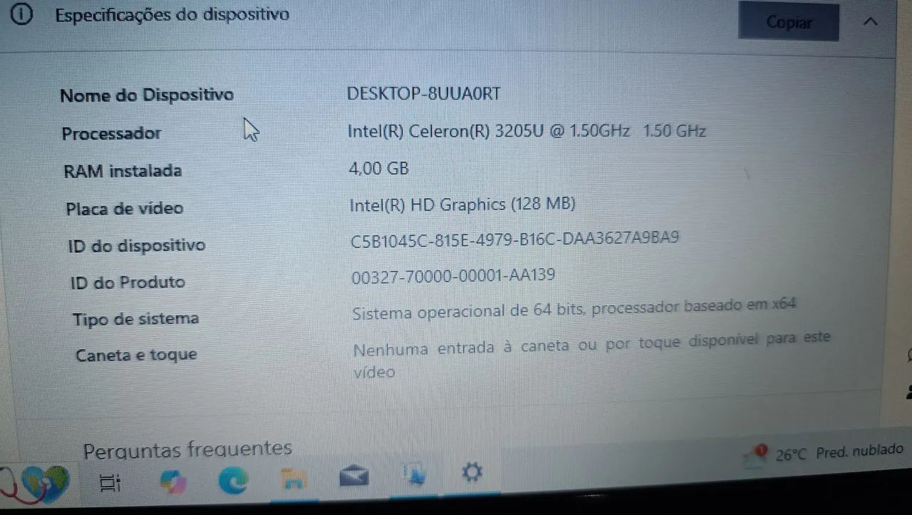 Notebook Samsung bateria dura mais de 2h RAM 4GB HD 500 GB  - Foto 4