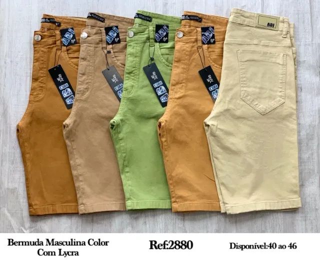 Bermuda masculina, preço de atacado