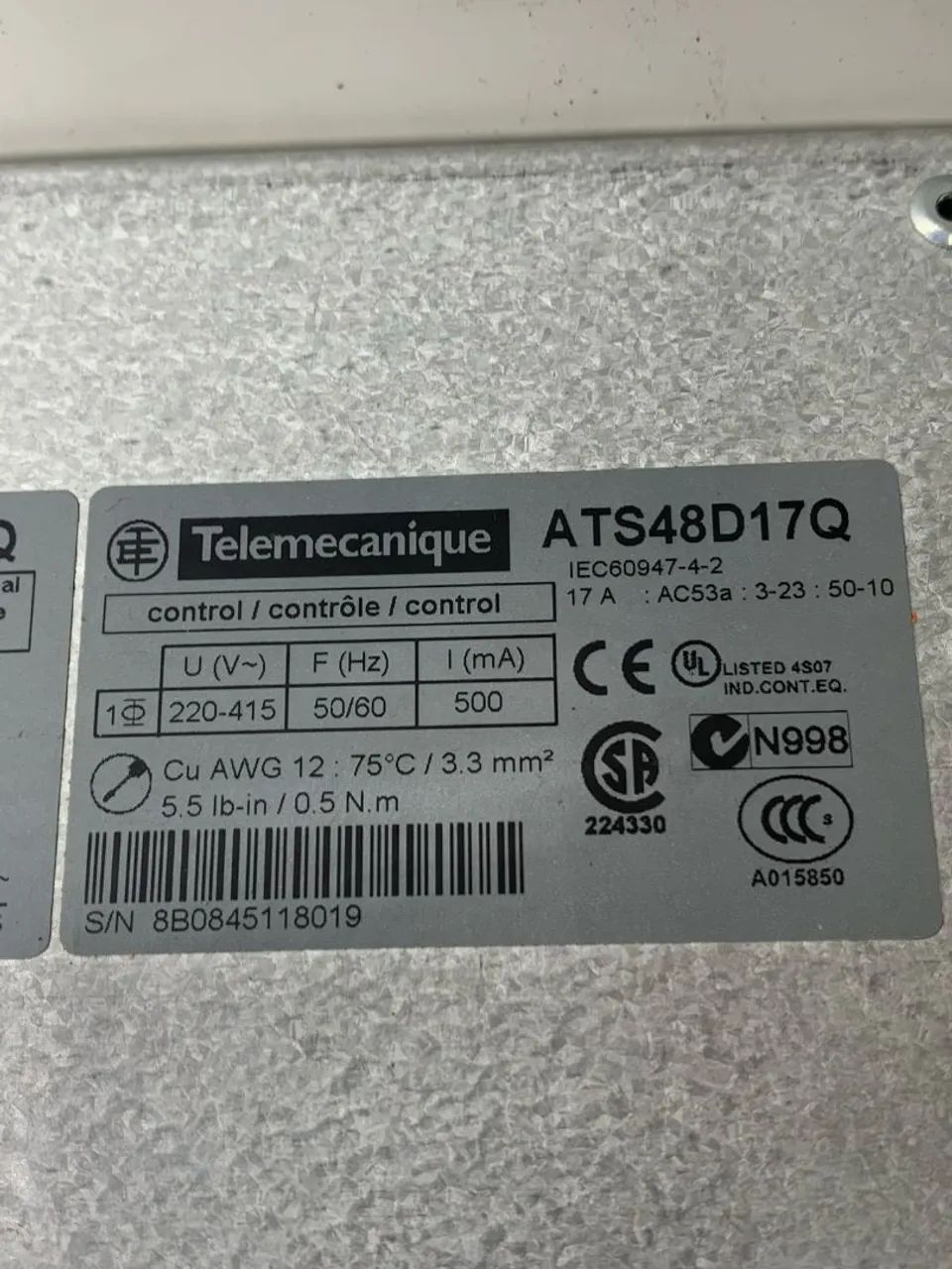 Soft startar ATS 48 D17Q - Foto 5