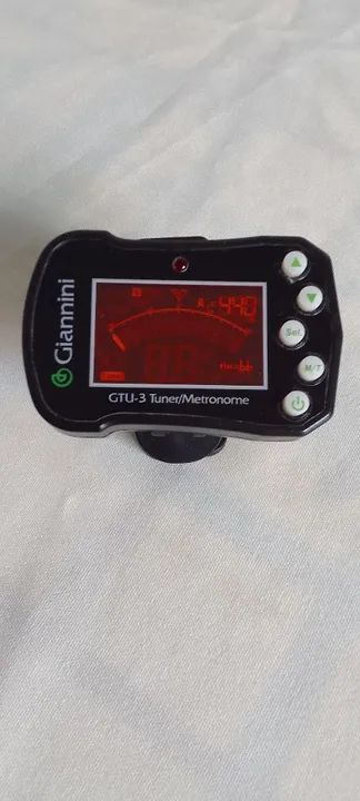 Afinador e metrônomo Giannini GTU-3 - Foto 6
