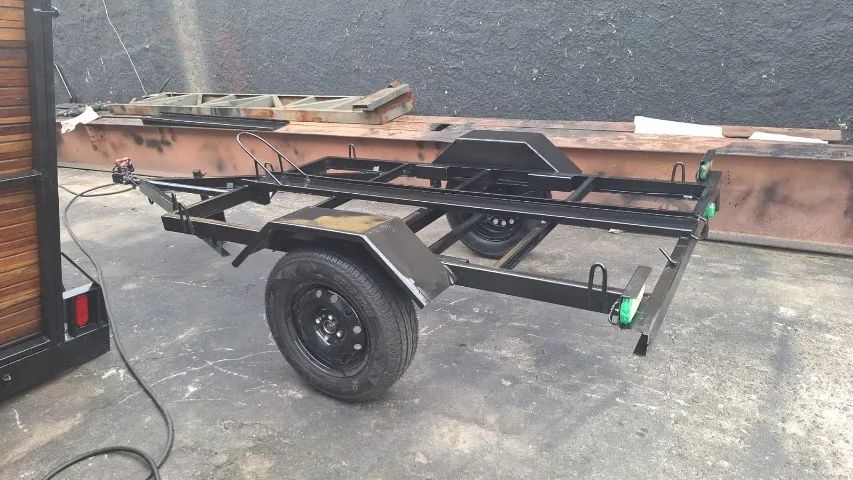 Reboque para transporte de motos - Novo! doc ok - Foto 3