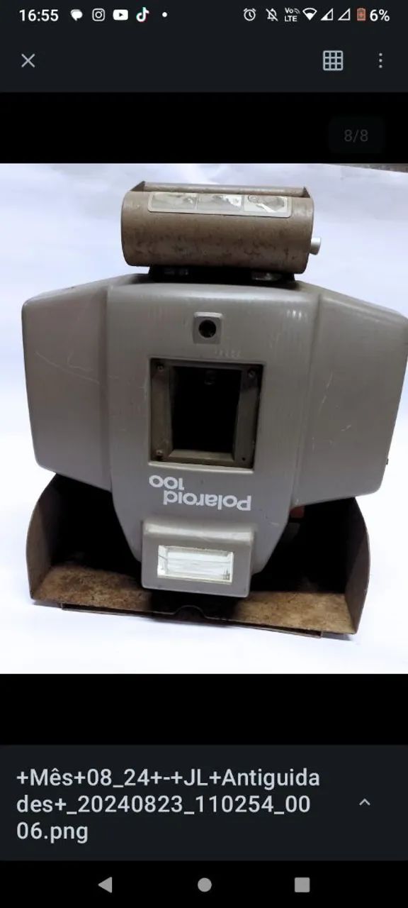 Polaroid ID-100 anos 80 - Foto 2