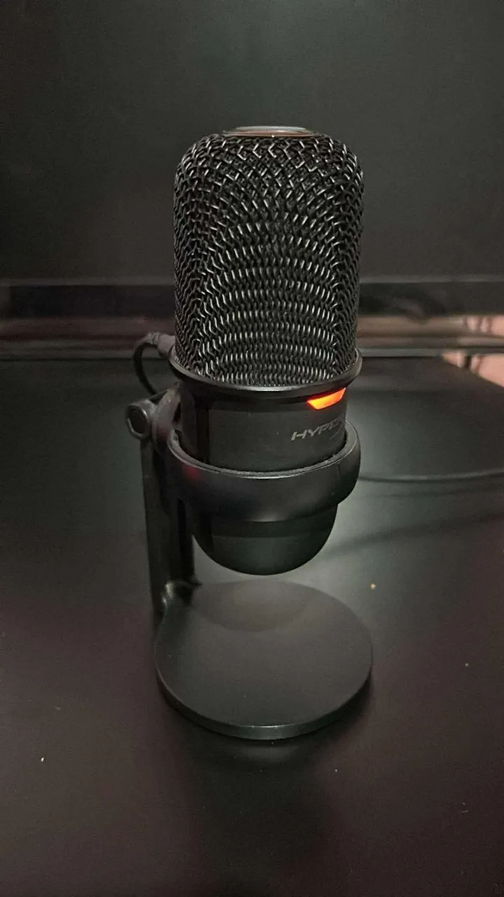 Microfone HyperX Solocast - Bem Conservado