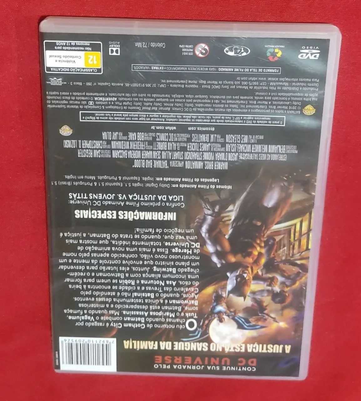 Batman - Sangue Ruim - DVD Original - Foto 2