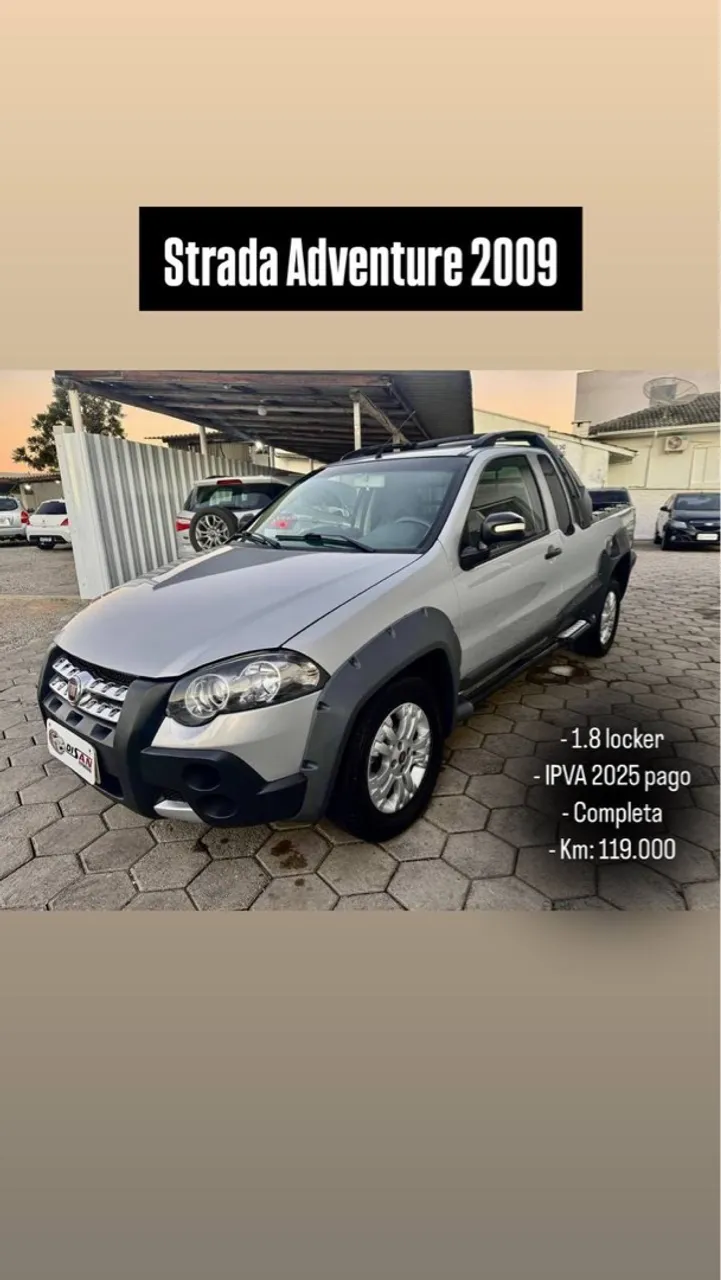 FIAT STRADA 2009 Usados e Novos