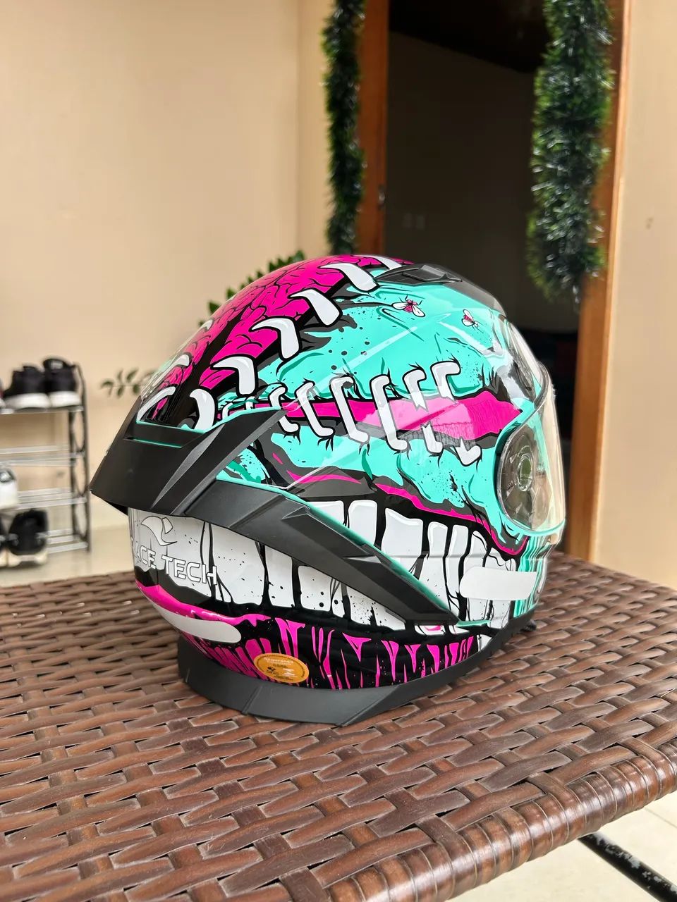 Capacete Race Tech - Foto 2