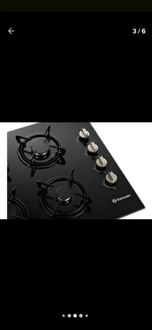 Cooktop 4 Bocas novo - Foto 3