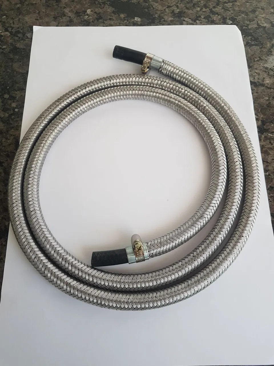 Mangueira de aço inox para botijão de gás as