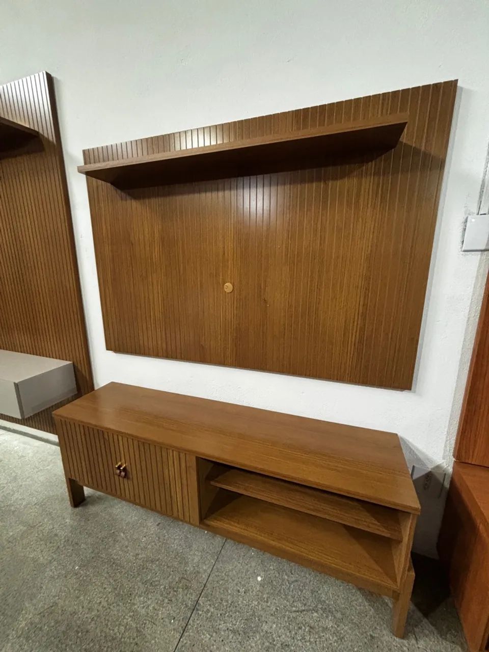Painel e rack tv até 55? 12x sem juros  - Foto 2