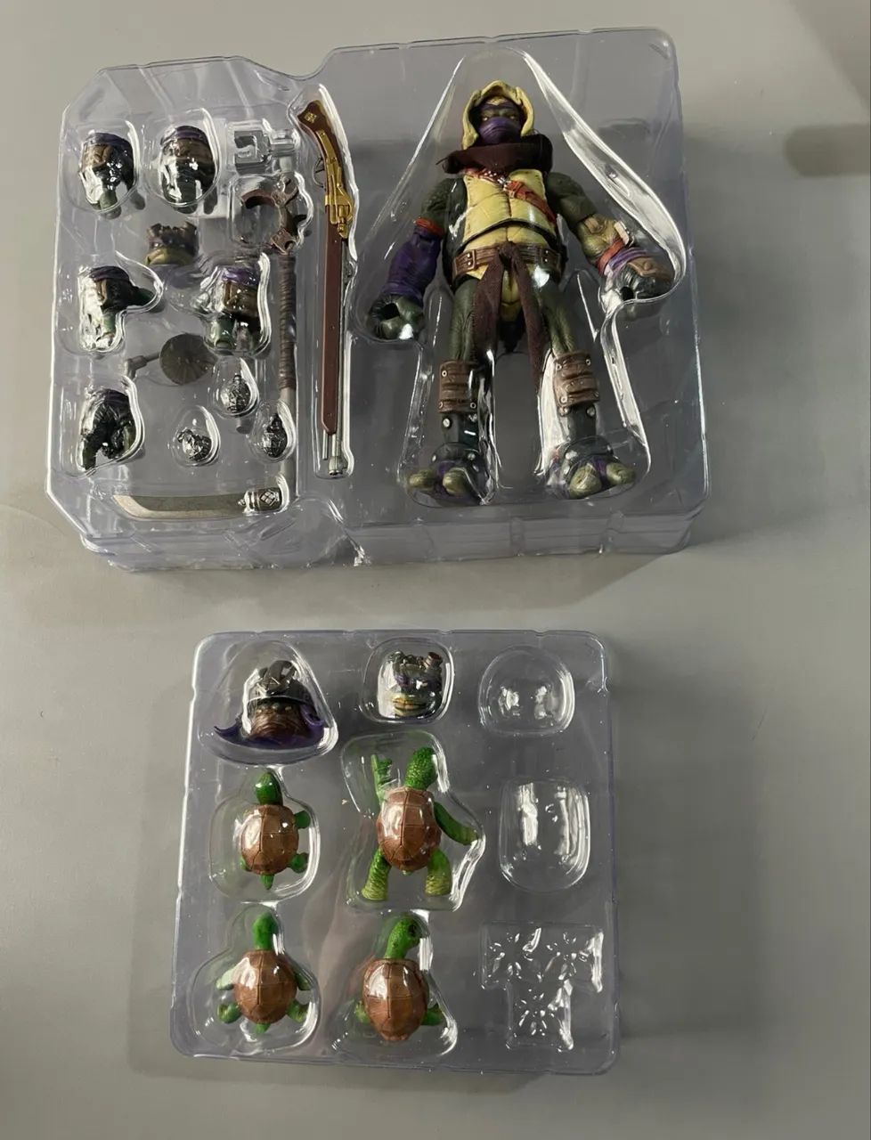 Donatello (Autumn) + 2 Heads Gift Pack. Fury Toys Samurai Force