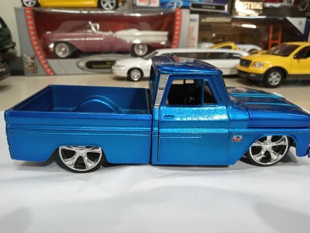 Miniatura Ler Descrição Ickup C10 1966 1/24 Saico Rara 2m02 - Foto 6