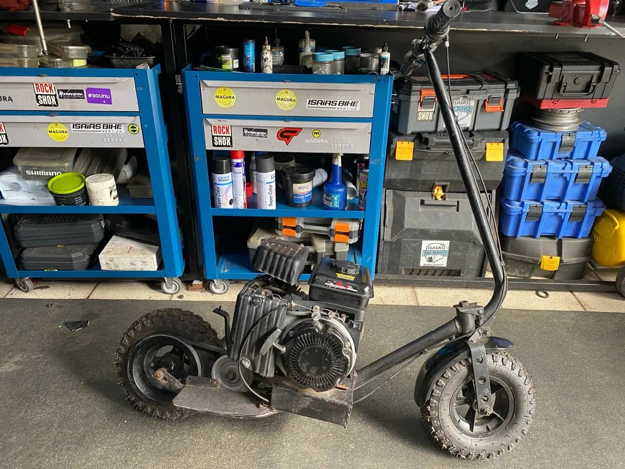 Walkmachine Patinete motorizada a Gasolina 4 tempos Off-Road
