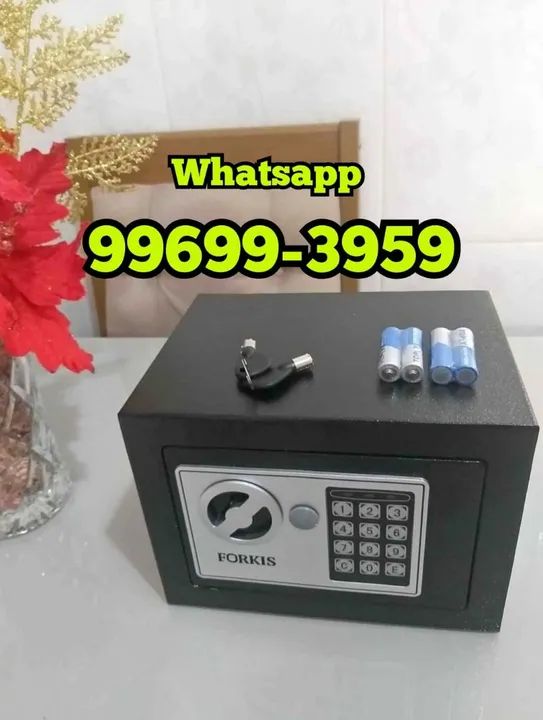 Cofre Digital Pequeno - Segurança para sua casa - Foto 4
