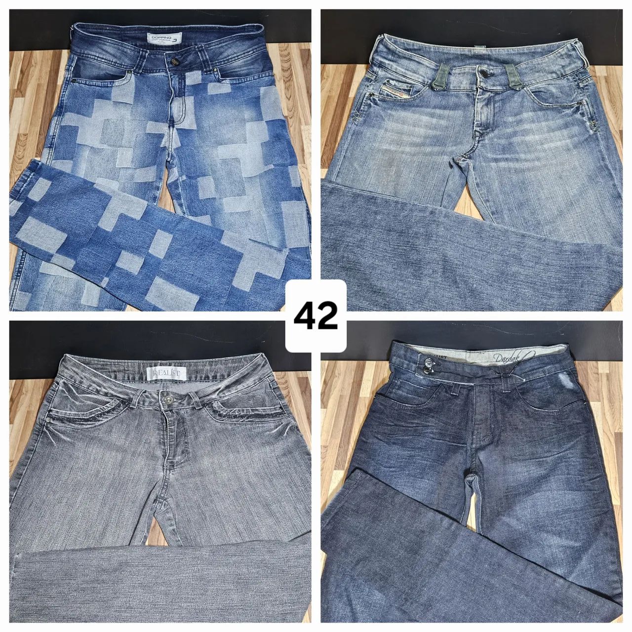  Jeans Stretch 42-44-46 Feminino  - Foto 3