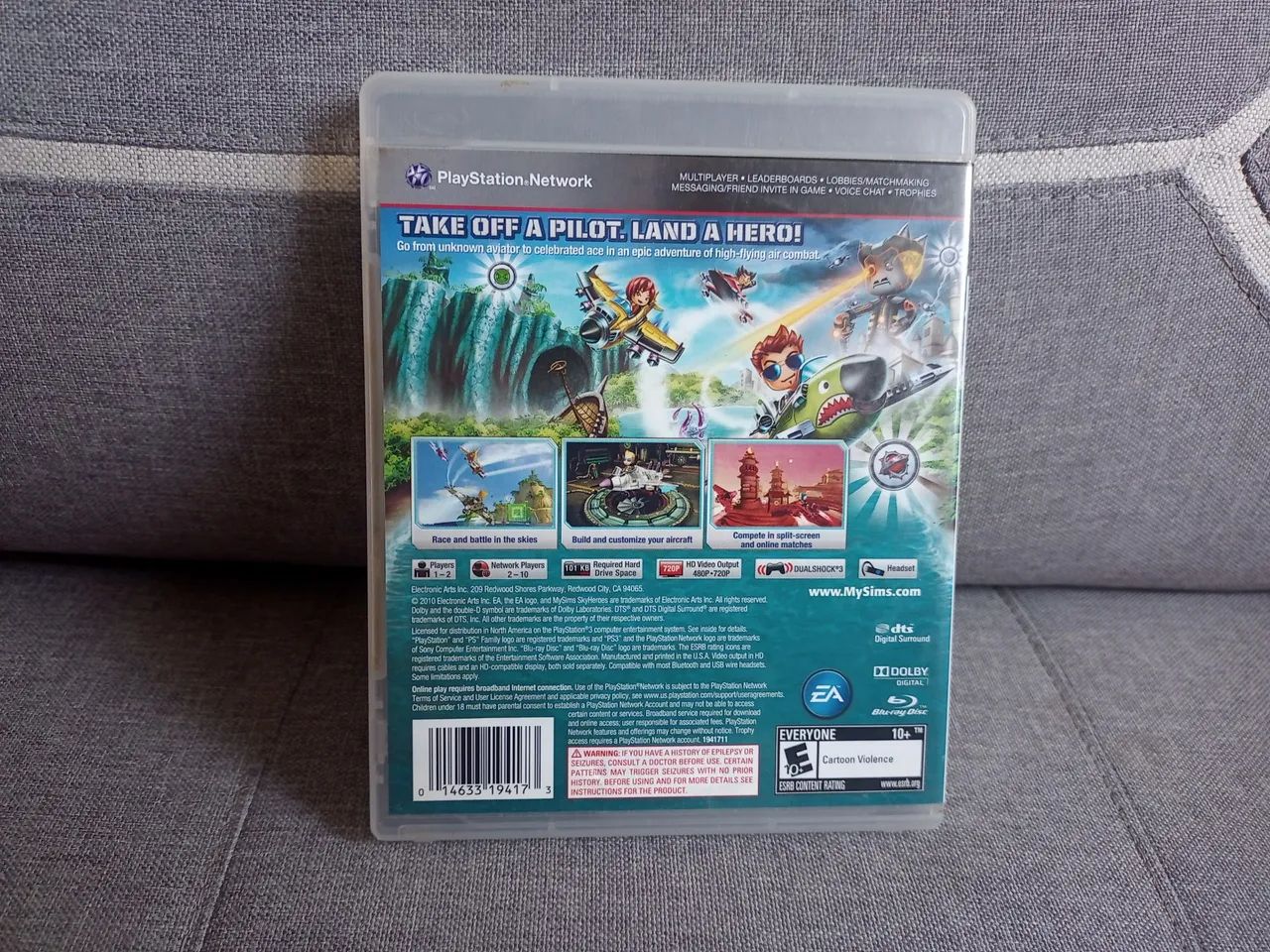 Jogo PS3 My Sims Sky Heroes - Foto 2