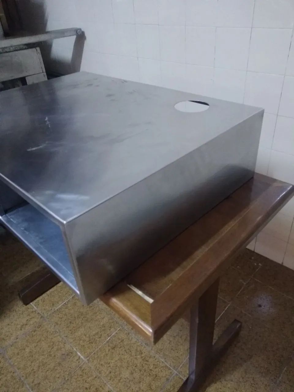 Gaveta em inox para maq de café expresso - Foto 3