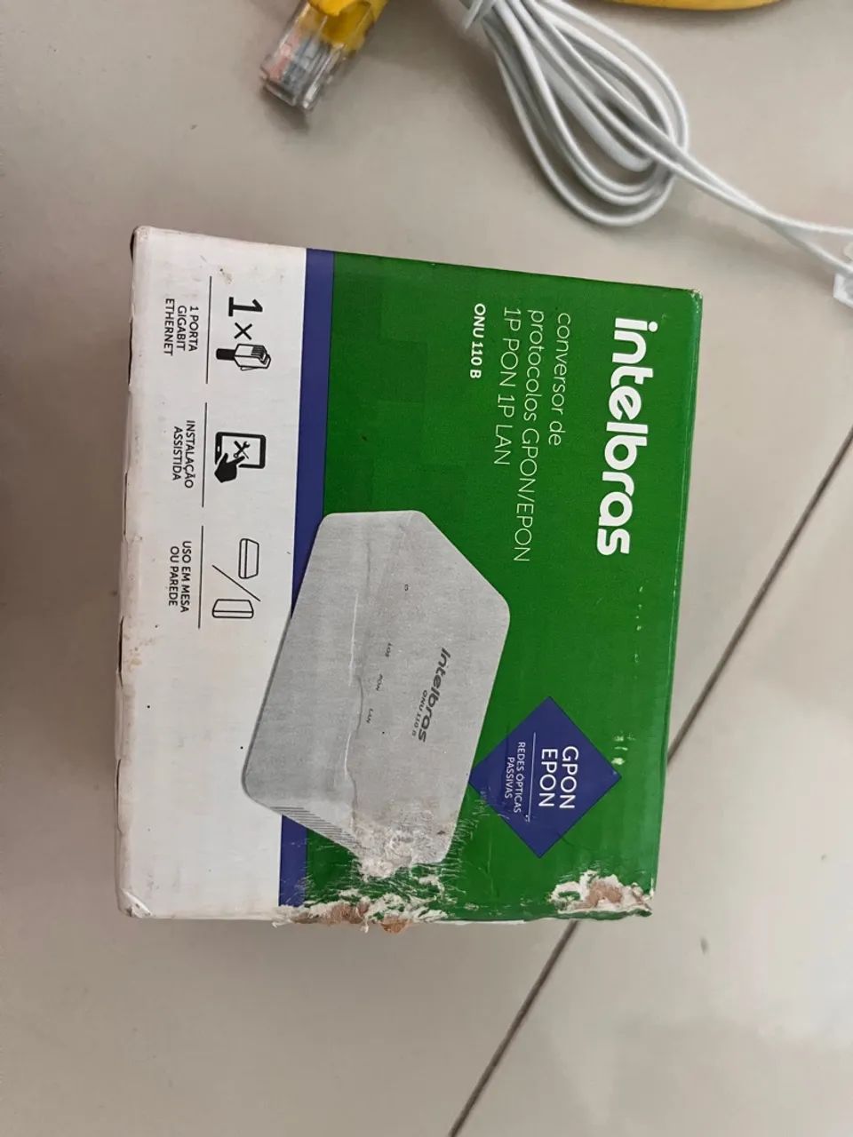 Conversor GPON/EPON Intelbras ONU 110B