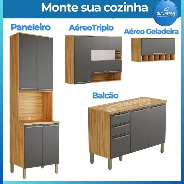Cozinha Modulada Monte Sua Cozinha.  - Foto 2