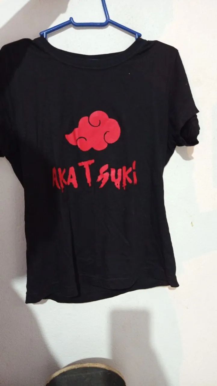 Blusa preta da Akatsuki de Naruto  - Foto 2