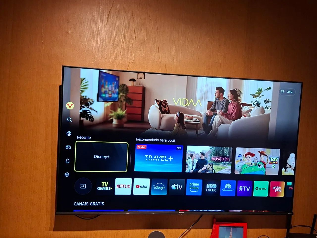 VENDE-SE SMART TV HISENSE 60 - Foto 5