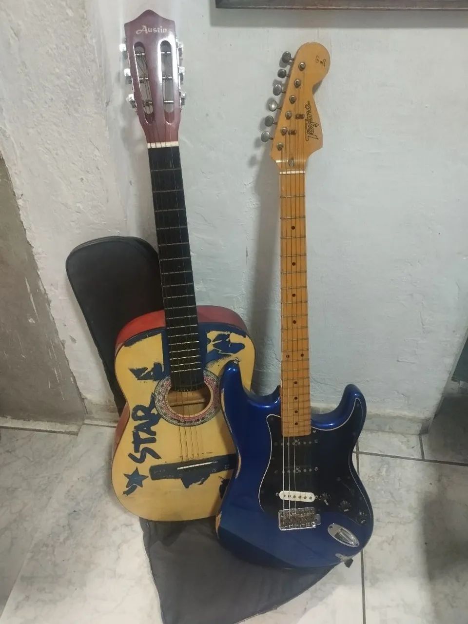 Guitarra + violão  - Foto 2