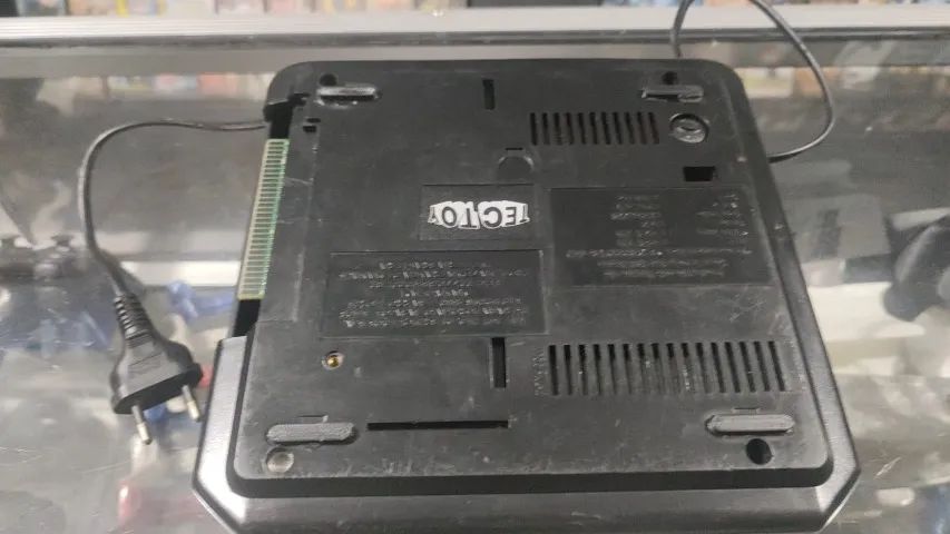 MEGA DRIVE 3 TEC TOY COM ENTRADA PRA SEGA CD 1 CONTROLE ORIGINAL 2 JOGOS E CABOS - Foto 3