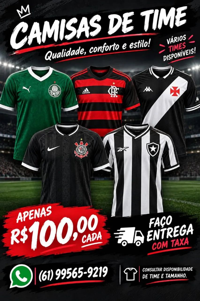 Camisas de time 
