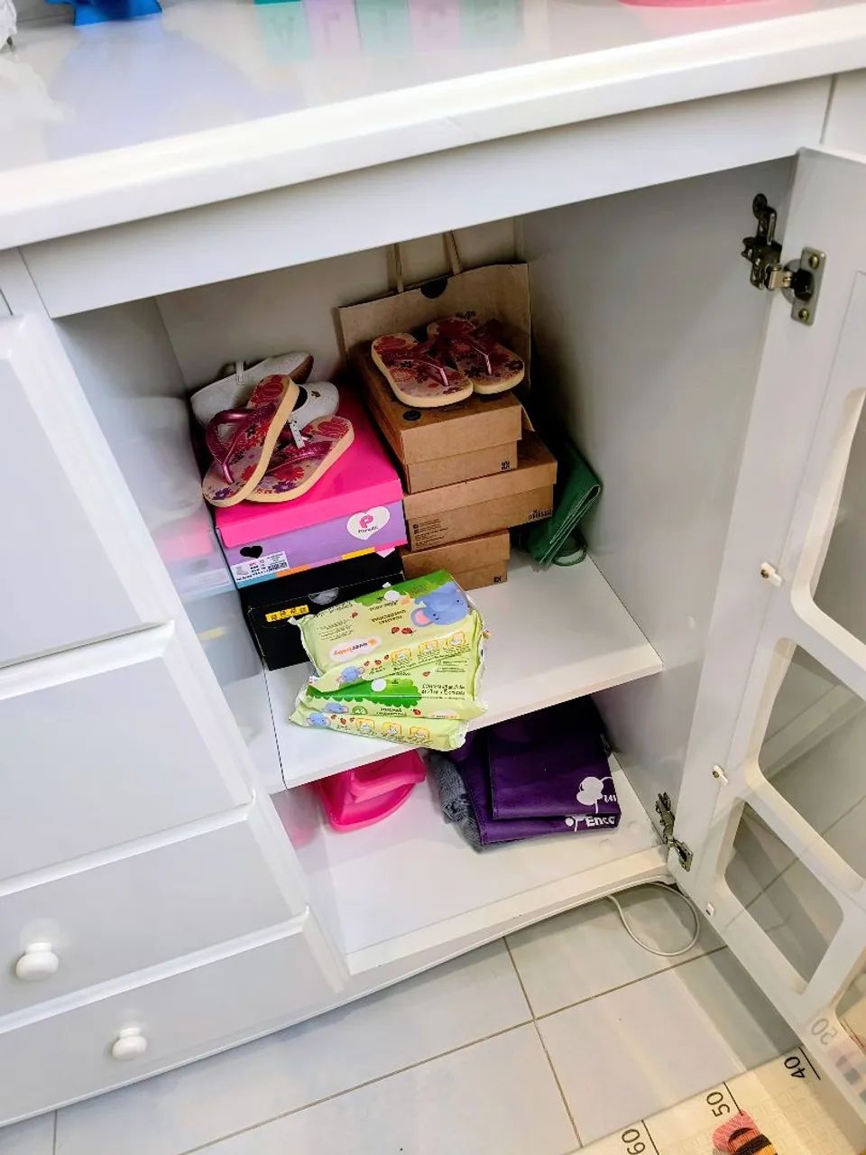 Cômoda infantil madeira maciça - Foto 3