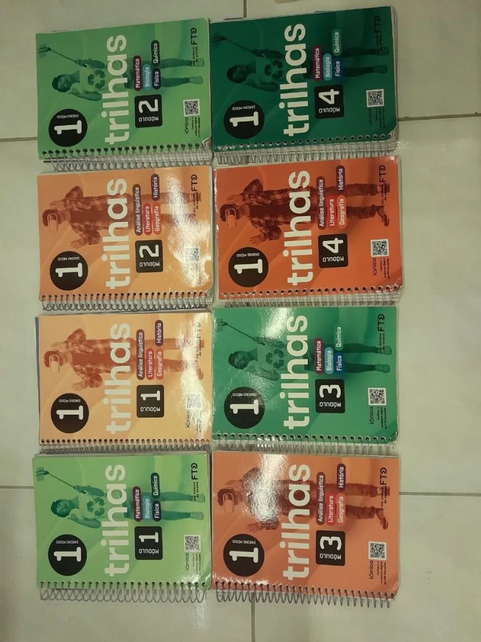 Material Didático Trilhas FTD - Primeiro Ano Ensino Médio  - Foto 2