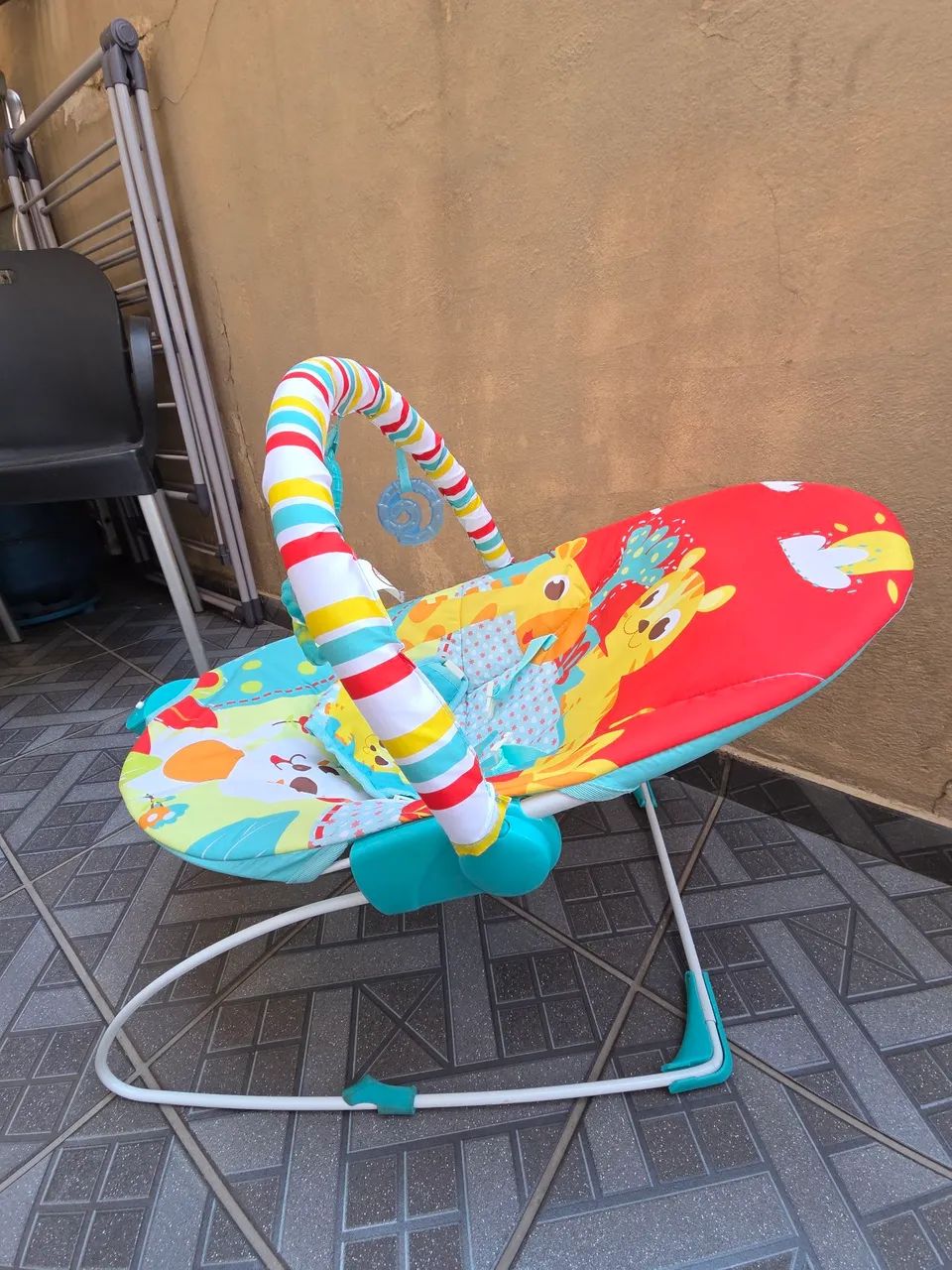 Cadeirinha de Descanso para Bebê Vibratória com Brinquedos - Foto 3