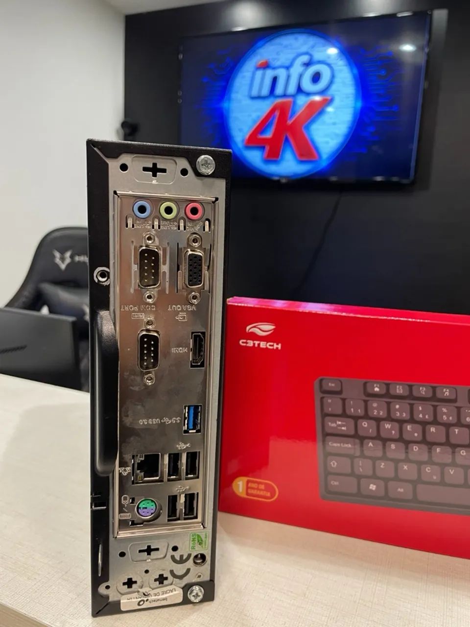 Mini PC Bematech | Celeron J1800 | 8GB | SSD 120GB - Foto 2