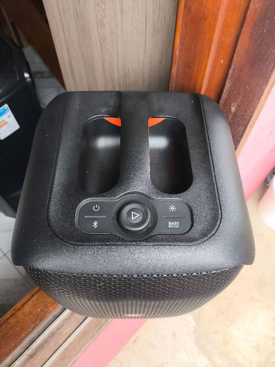 Caixa de Som Bluetooth PartyBox Encore Essencial JBL - Preta (usada) - Foto 2